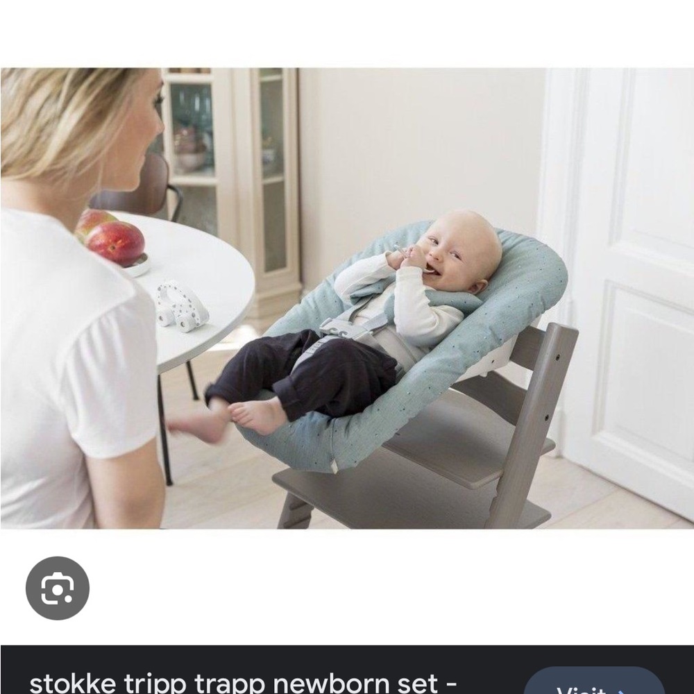 Stokke newborn insert for Tripp trapp high chair